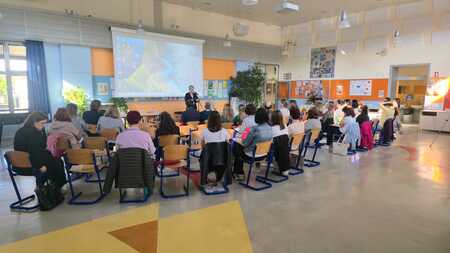 Mednarodni simpozij v OŠ Sežana; Vir: Občina Sežana